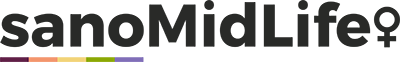 sanoMidLife logo on white background