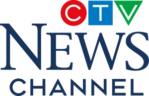 CTV News Channel logo in red and white colors with bold text