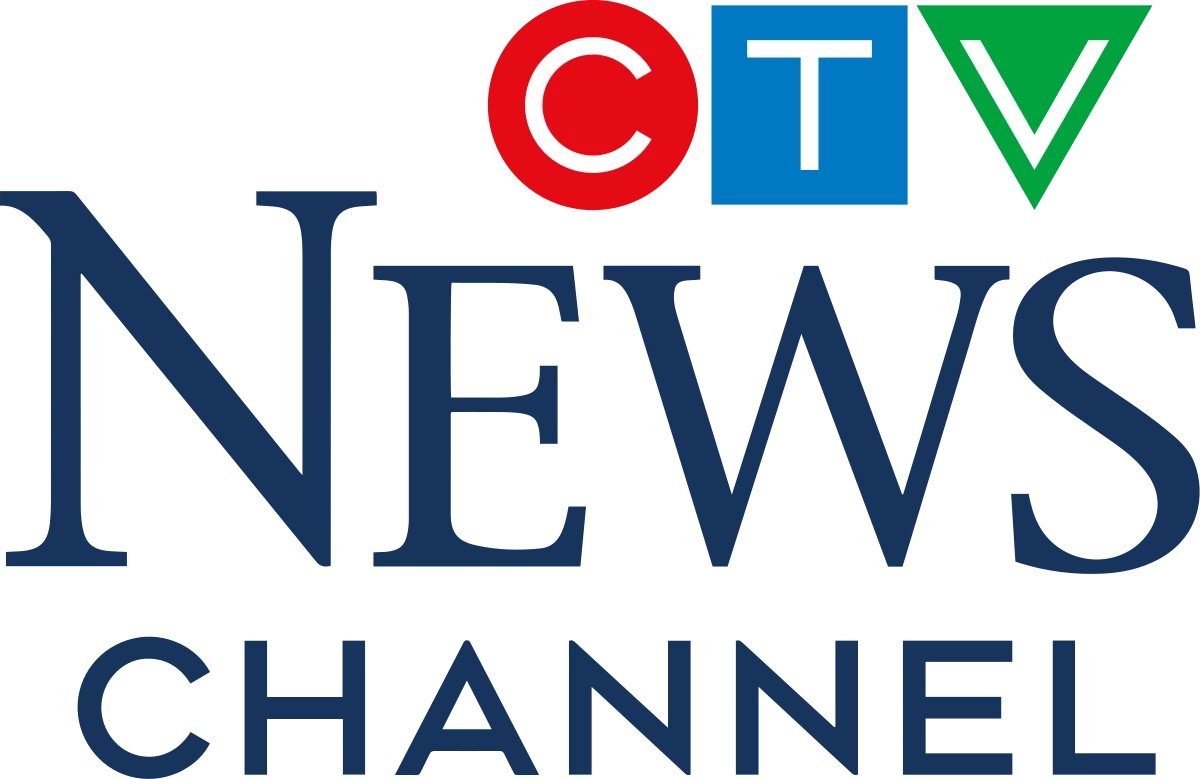 CTV News Channel logo in red and white colors with bold text
